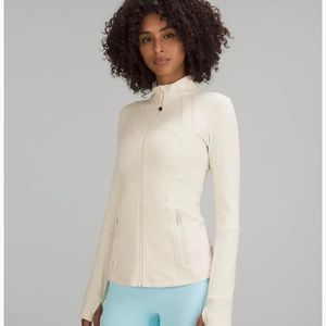 Lululemon Define Jacket Nulu - White Opal